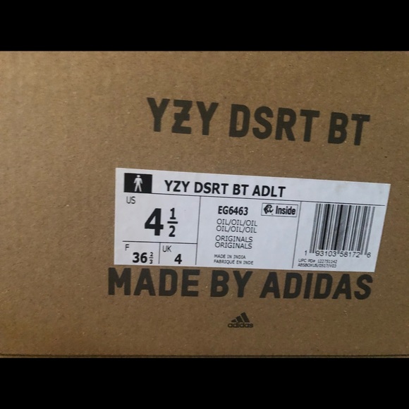 SOLD ✨ Adidas Yeezy DSRT boot OIL - Picture 5 of 8